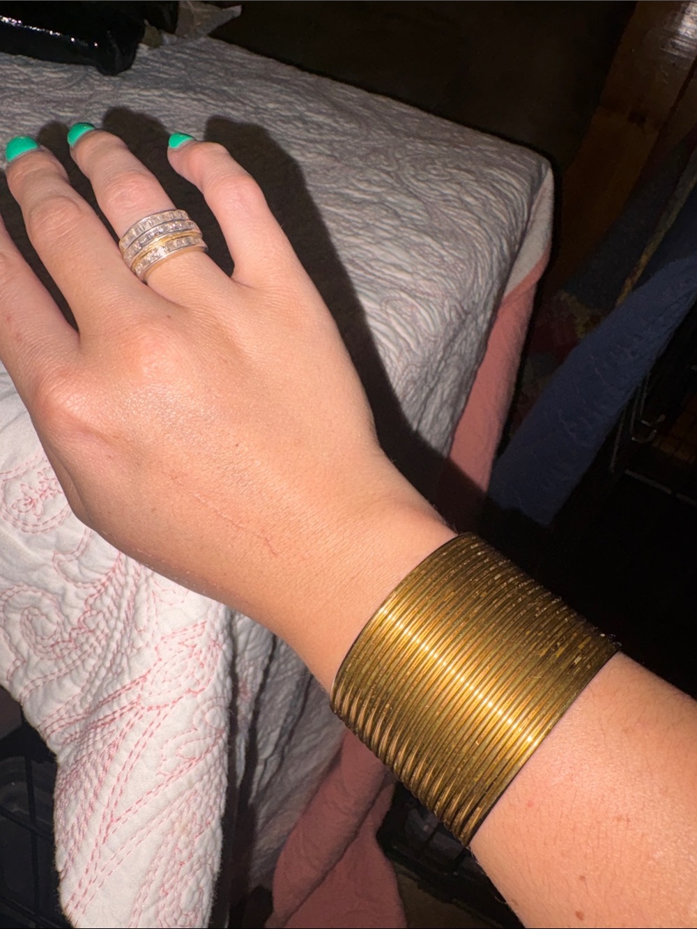 CHRISTIAN DIOR 1967 Germany Cuff Bracelet